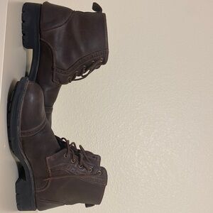 Nice soft real leather boots size 9